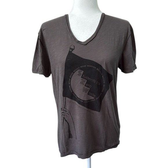 All Saints Luxury Streetwear Art Short Sleeve Graphic Tee Size XS - Picture 1 of 12